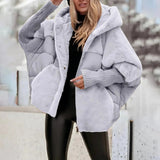 Berlin™ Jacke mit hochwertiger Puffer- und Plüsch-Verarbeitung / Anspruchsvoller Komfort für Damen mit Präsenz! – Grau