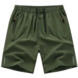 Zorion - Performance-Laufshorts – Armeegrün