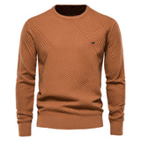 Unifarbener Pullover für Männer - GREG – Gelb