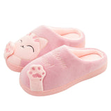 Damen Hausschuhe mit Katzen-Design | Weich und Warme – Rosa
