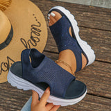 Comfortelle™ Sandalen mit Anatomischer Sohle und Premium-Leichtigkeit – Dunkelblau