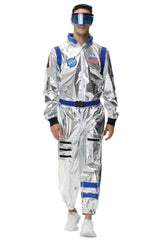 Weltraum-Astronaut Halloween Kostum – Blau -2
