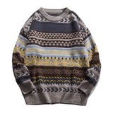 Levi | Vintage Isländischer Pullover – Grau