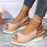 Charlotte | Leicht Verstellbar Sandalen – Rosa