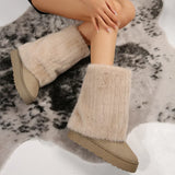 Miranda | Gepolstert Flexibel Stiefel – Khaki