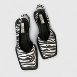 Liriana | Kuschelige Hausschuhe – Zebra
