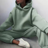 Mave | Oversize-Jogging-Set – Hellgrün