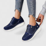 FEVEN | Bequeme Orthopädische Sneakers – Blau