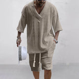 Rocky™ – Klassisches Sommer-Strickset – Khaki
