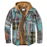 Artisan - Herrenjacke mit Kapuze – Grau