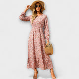 Bohemian Maxi Dress – Rot