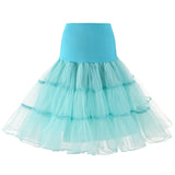 Freja - Tüll-Unterrock im Vintage-Stil für Damen – Mint