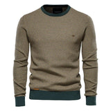 Steinmann | Herrenpullover mit Rautenmuster – Grün
