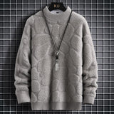 Dicker Pullover für Männer - CEDRICK – Grau