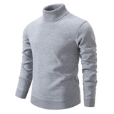 Rollkragenpullover Herren Elegant | Zeitloser Look – Grau