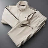 Lucien | Elegantes Baumwoll-Set für Herren – Beige