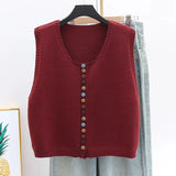 DIE MARIBEL | STRICKWESTE MIT FARBTASTEN – Bordeaux