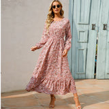 Sara | Bohemian Maxi Dress – Zartes Rosa