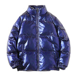 Herren Winter Daunen Jacke | Oberbekleidung – Marineblau
