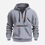 Lars - Hoodie mit Reißverschluss (1 Kaufen, 1 GRATIS dazu) – Hellgrau