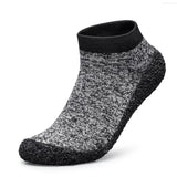 TrailSole – Barfuß Trail Socken Schuhe – Grau