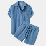 Loid - Kombinationsset für Männer - Sommer-Chic – Blau