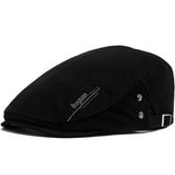 Beeckhoven™ | Vintage-Basecap mit Knoten-Design – Schwarz