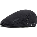 Beeckhoven™ | Vintage-Basecap mit Knoten-Design – Dunkelgrau