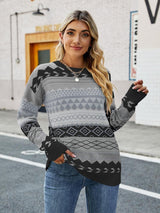 Vintage Damen Pullover - Sophie – Schwarz