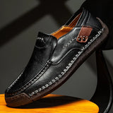 Giuseppe - Klassische Loafer Aus Leder – Schwarz