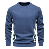 THOMAS™ Pullover – Eleganter Slim-Fit Schnitt Mit Unvergleichlichem Komfort Und Klassischem Design – Blau