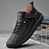Elias | Bequeme Wanderschuhe – Schwarz