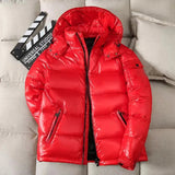 Herren Daunen Jacke | Winter – Rot