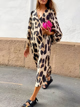 Silvie | Mutiger und eleganter Leo-Kleid – Leopardmuster 1
