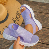Comfortelle™ Sandalen mit Anatomischer Sohle und Premium-Leichtigkeit – Helllila