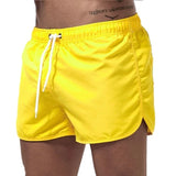 Branek - Schnelltrocknende Badeshorts – Gelb