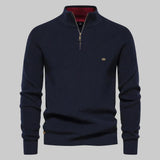 Ludvig™ - Klassischer und Zeitloser Pullover mit Hohem Tragekomfort – Marineblau