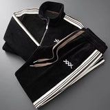 Lucien | Elegantes Baumwoll-Set für Herren – Schwarz