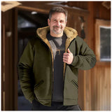 Job - warmer winter westen – Armeegrün