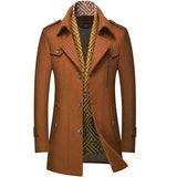Scott | Woll-Winterjacke – Braun
