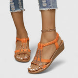 Pina | ELEGANTE ORTHOPÄDISCHE SANDELE – Orange
