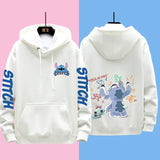 Stitch-pullover - perfekt passende looks für familien und paare – Weiß 2