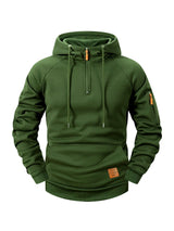 Mason – Sportive Zip-Hoodie – Grün