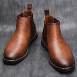 Sanford | Lederstiefel für Herren – Braun