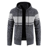 Julian | Vintage Cardigan mit Reißverschluss – Dunkelgrau3