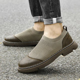 Bequeme premium-herrenschuhe für den alltag – Braun