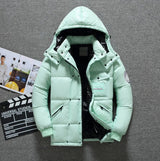 Herren Daunen Jacke Mit Kapuze | Winter – Grün