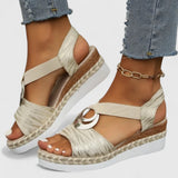 Barbara | Elegante Komfort-Sandalen – Beige
