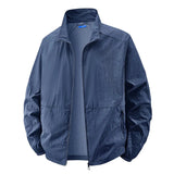 Khushdil - Moderne Leichte Jacke – Dunkelblau