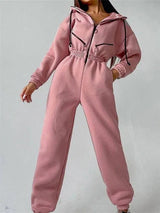 Winter-Overall: eleganz und komfort für kalte tage – Rosa